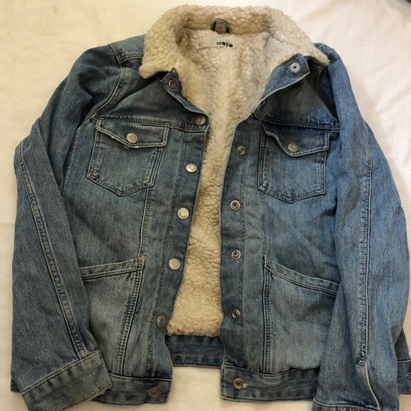 fur inside denim jacket